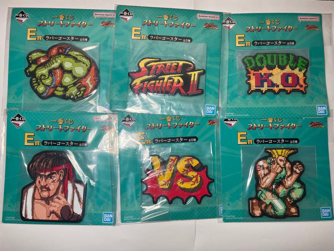 一番くじ ストリートファイター フルコンプリートセット 販促物付き