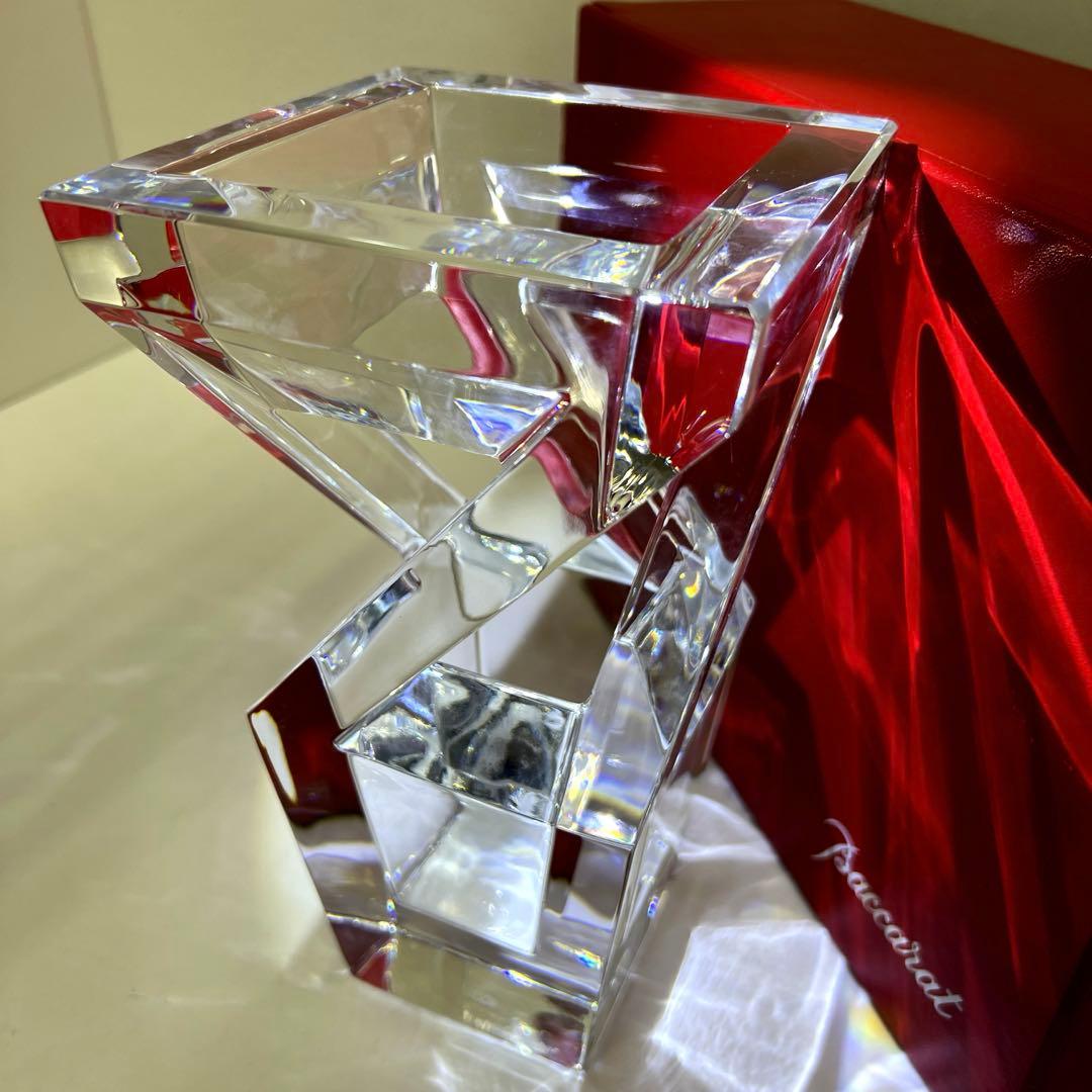 バカラ アーキテクチャー花瓶 共箱 高さ23.8㎝ 東Y7-1209☆1Fトニヒ