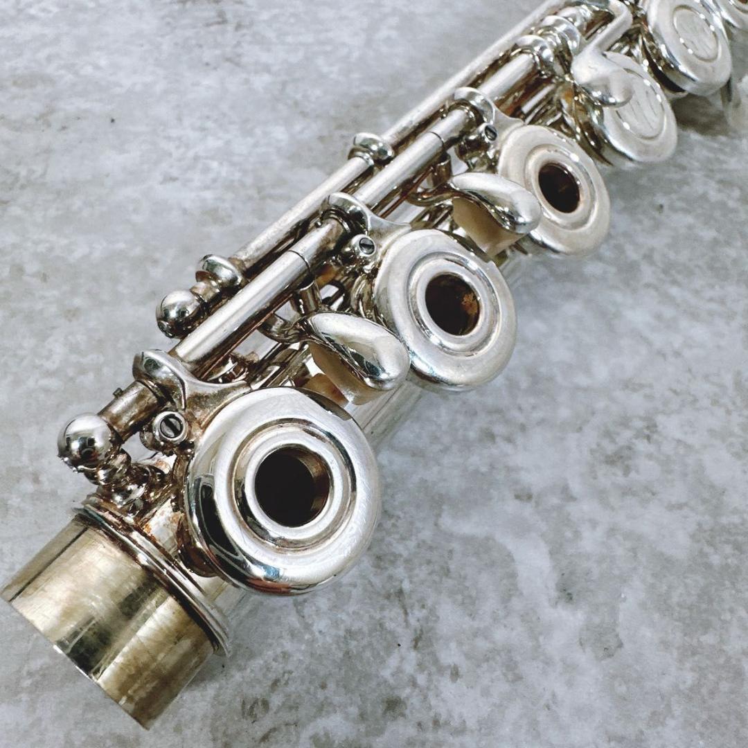 希少 アームストロング Armstrong 303 フルート頭部管銀製 調整済み