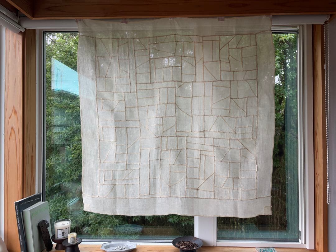 新しいポジャギ(vintage生地)110×107 | 韓国ポジャギと古いもののお店