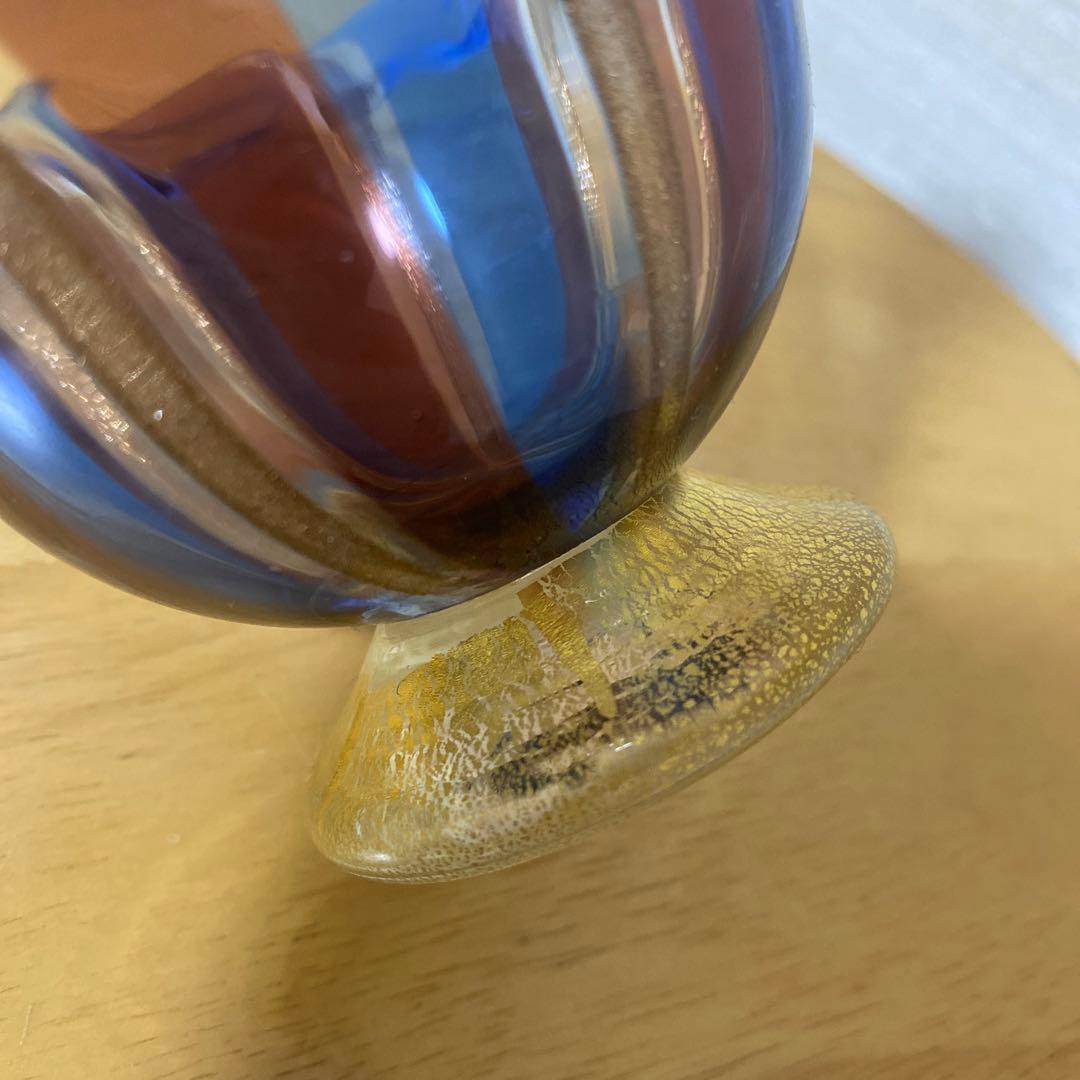 イタリア ヴェネチアングラス ムラーノ ボウル レース サイン ベネチア