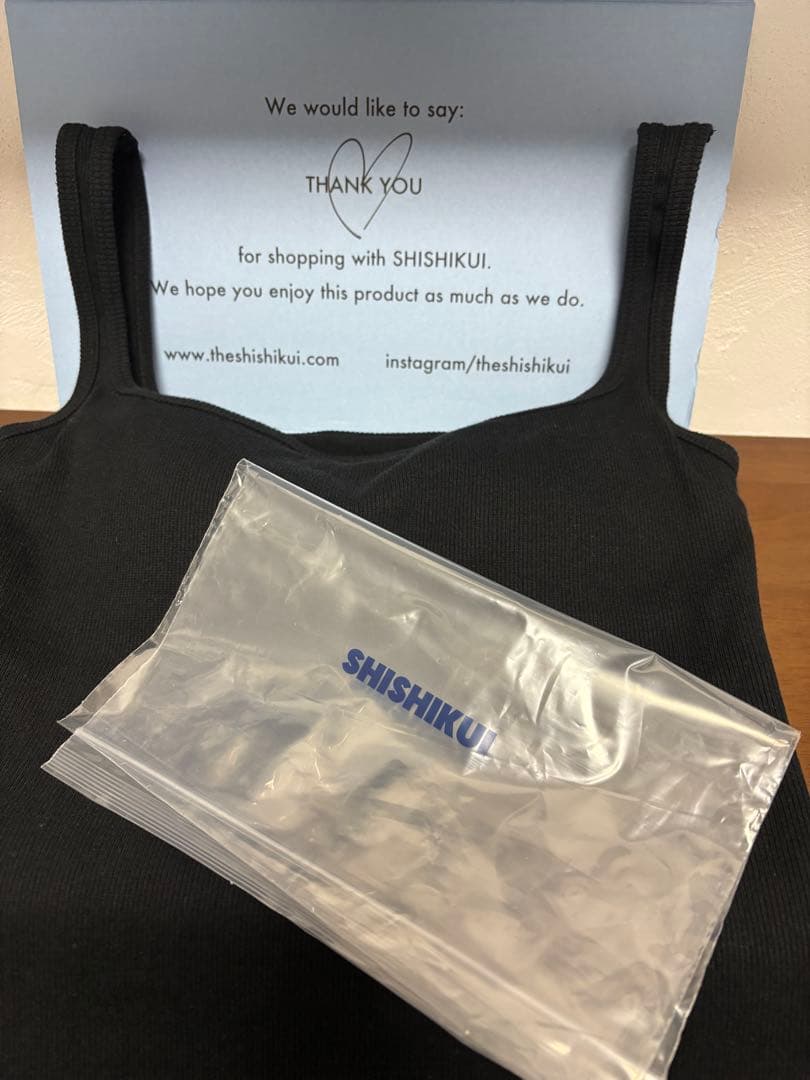 SHISHIKUI シシクイ ブラタンク bratank 百々千晴 タンクトップ