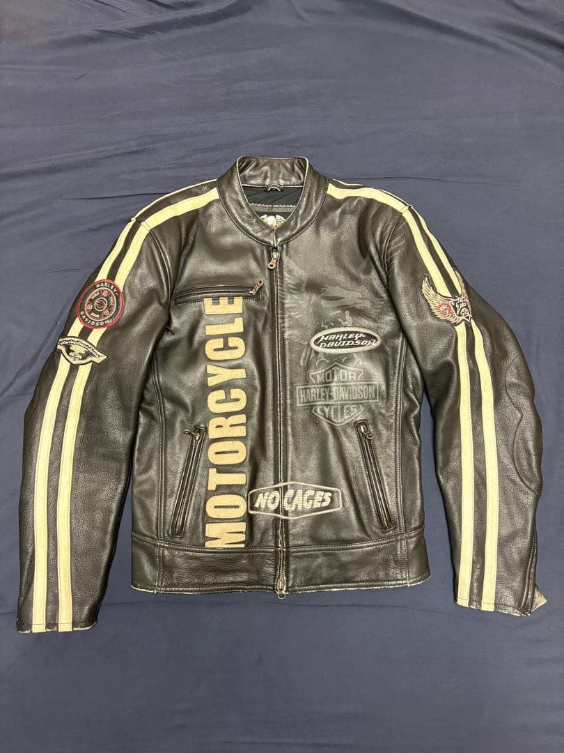 Harley-Davidson シングルレザージャケット Sサイズ k*S様 Harley