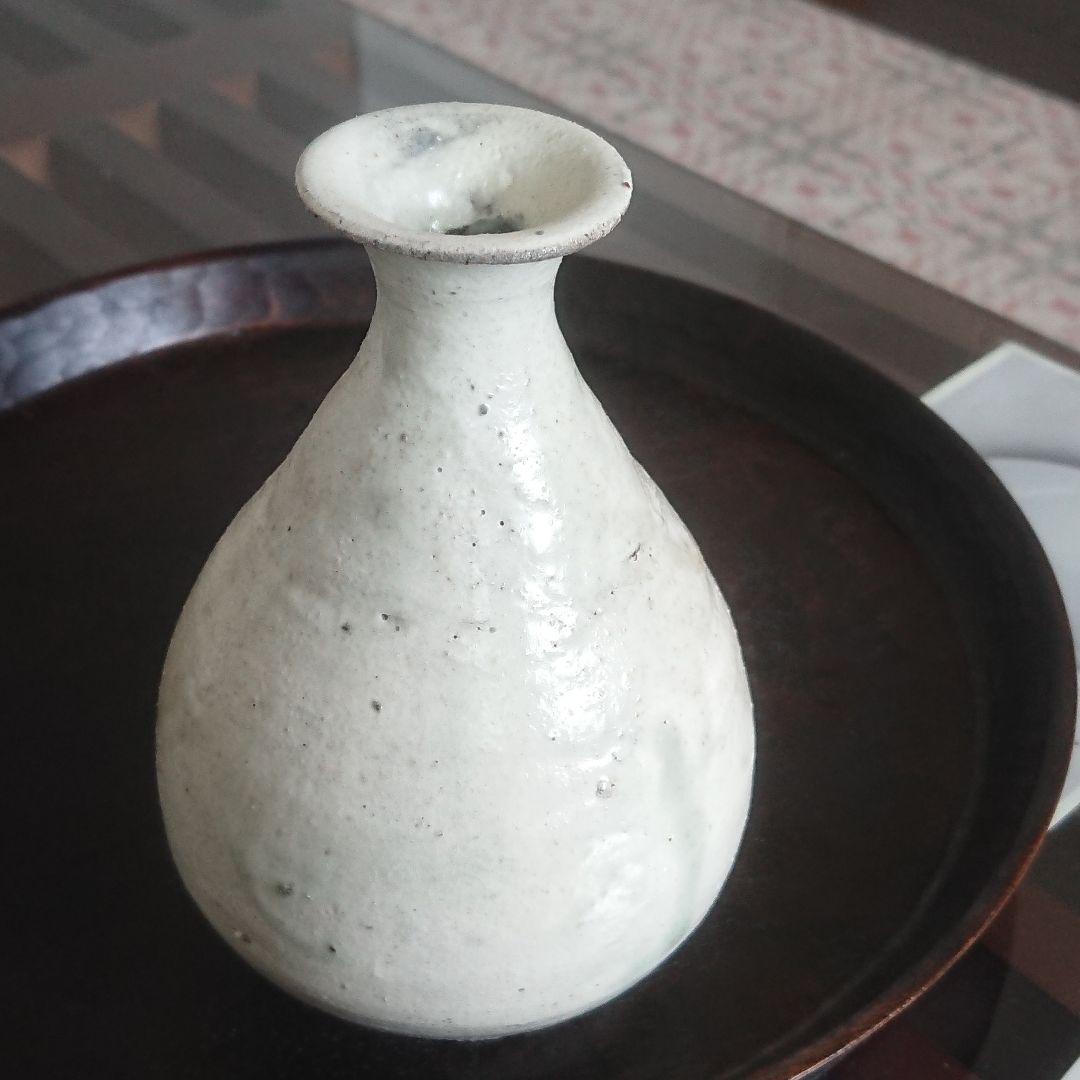 高橋陽 粉引 徳利