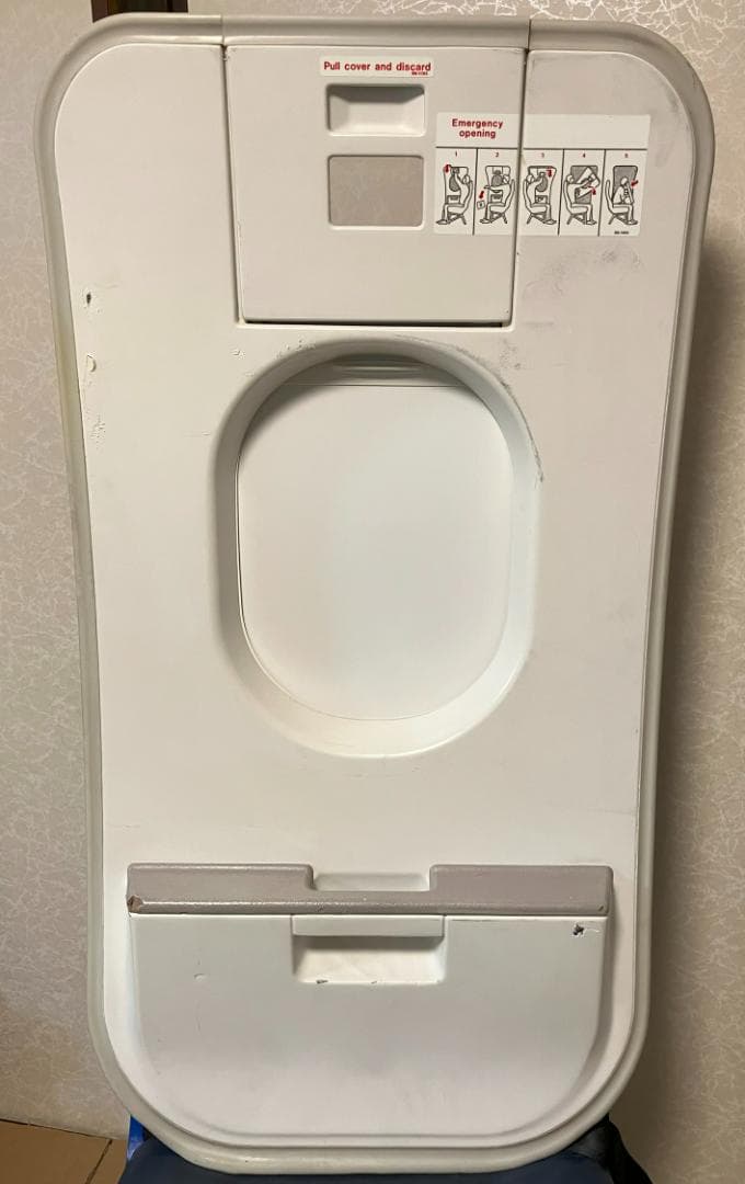 エアバスA320 AIRBUS 機内 客室 内装 壁 非常口 ウィンドウガラスの