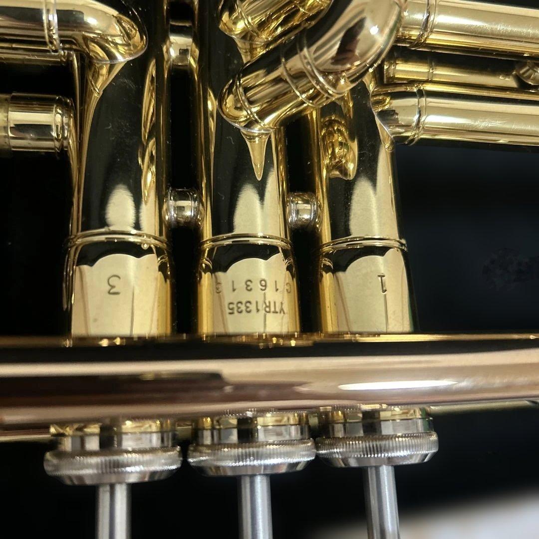 美品　YAMAHA トランペット　YTR1335 ヤマハ　動作良好　ケース付き