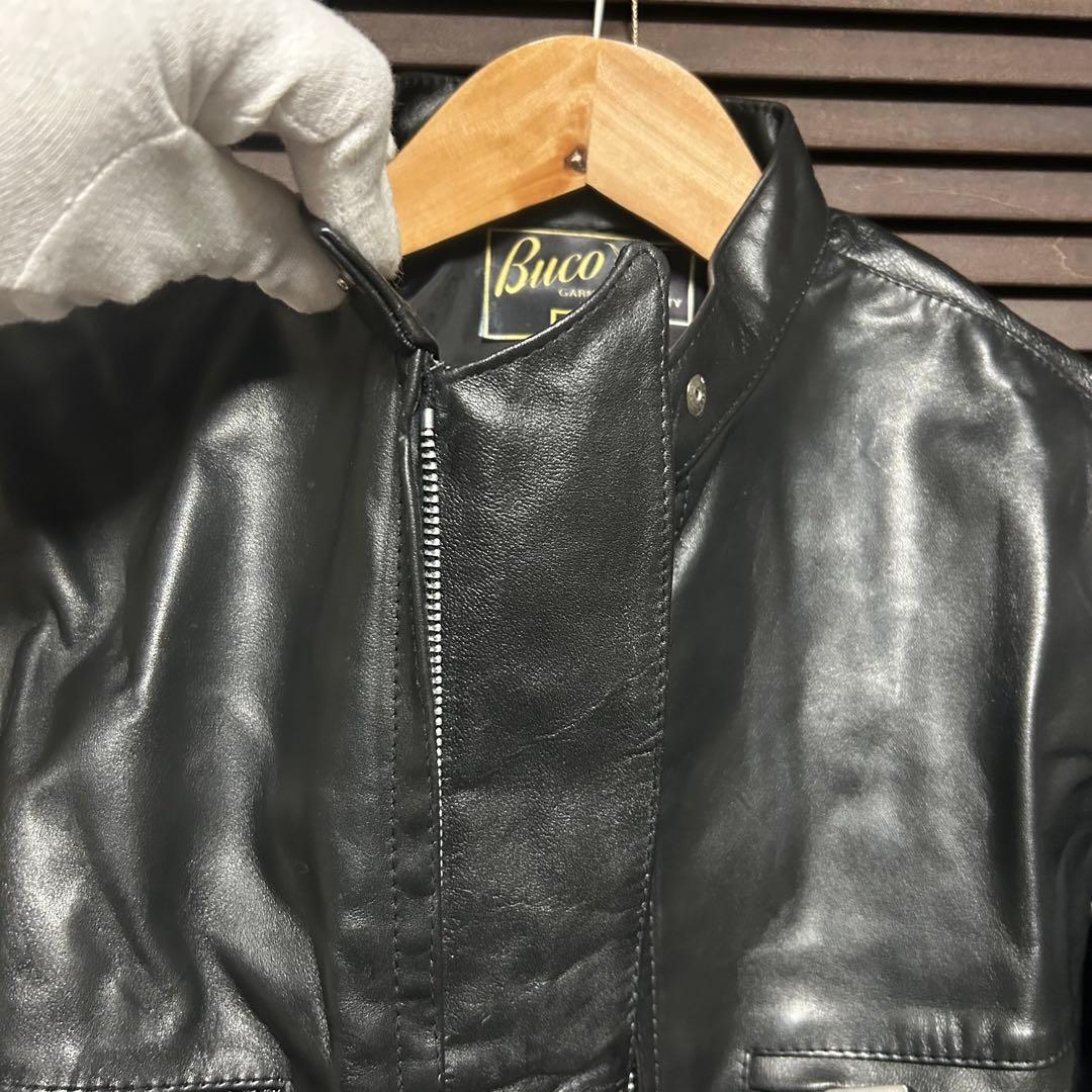 デッドストック】BUCO ブコ 革ジャン シングルライダース ヴィンテージ40