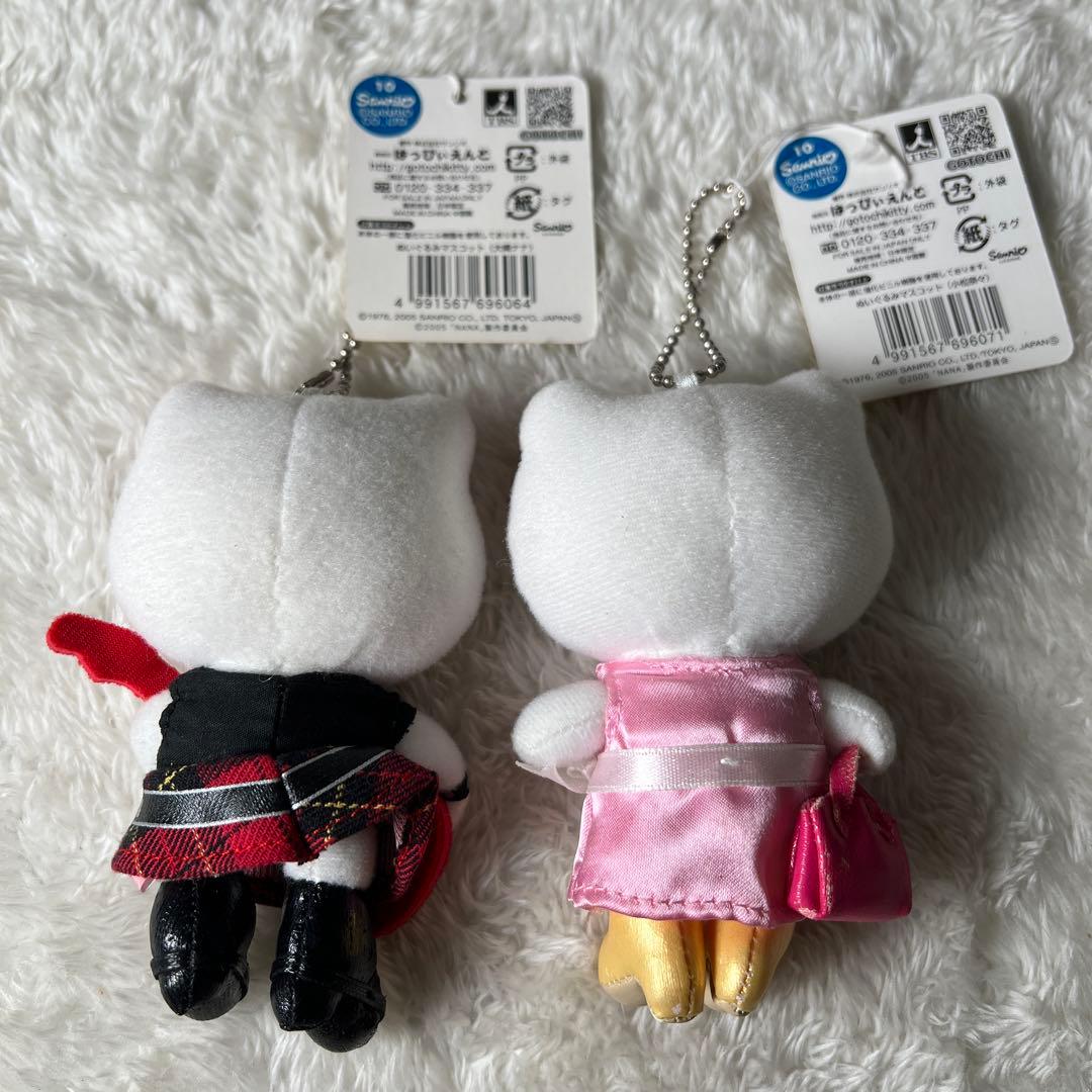 ハローキティ ナナ NANA コラボぬいぐるみマスコット 小松奈々大崎ナナ