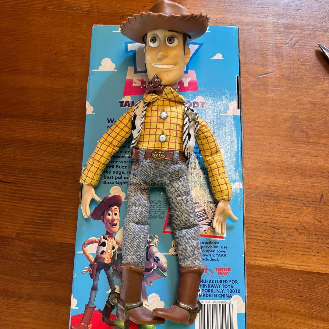 ウッディ トーキングトイ 初代 ボタン - メルカリ