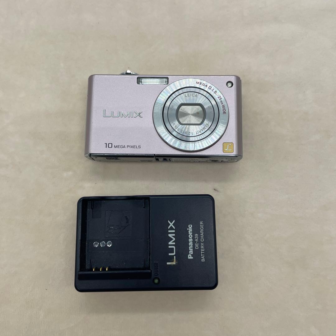 Panasonic LUMIX DMC-FX37 デジカメ 動作確認済 充電器付