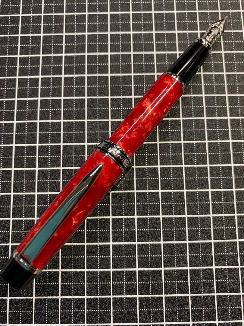 PILOT LEGANCE 89s Red 万年筆 字幅F