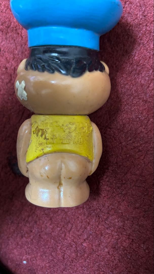 さ*い様 【貴重】がきデカ こまわり君 貯金箱 ソフビ