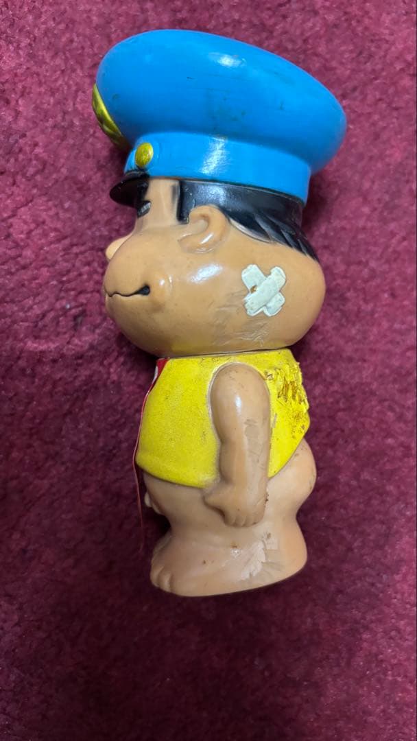 さ*い様 【貴重】がきデカ こまわり君 貯金箱 ソフビ