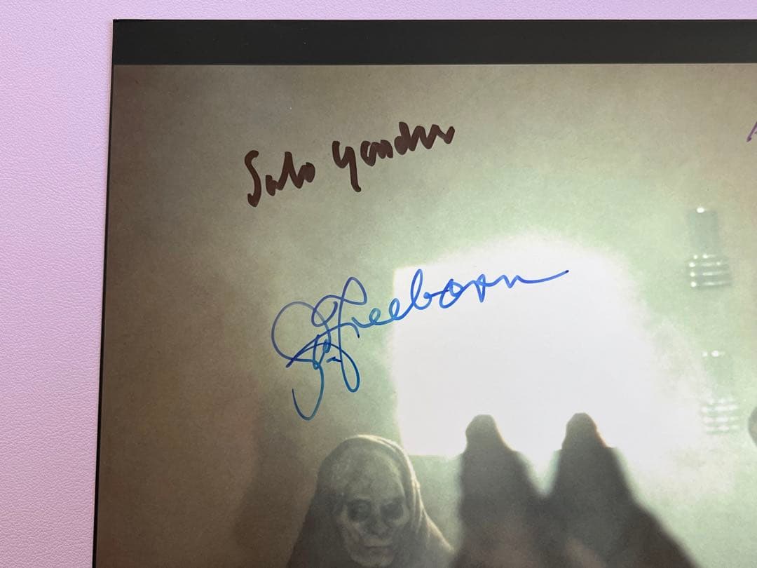 スターウォーズ 直筆サイン 4名 デュアバ ダズン メイクアップ担当2名