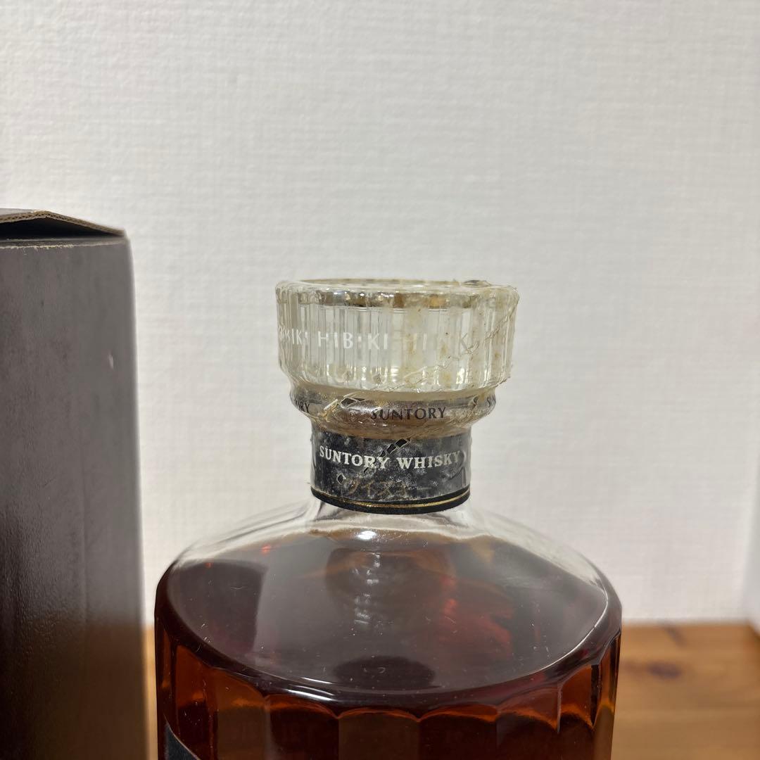 サントリーウイスキー 響21年 金キャップ 旧ボトル 箱付き 未開封➁