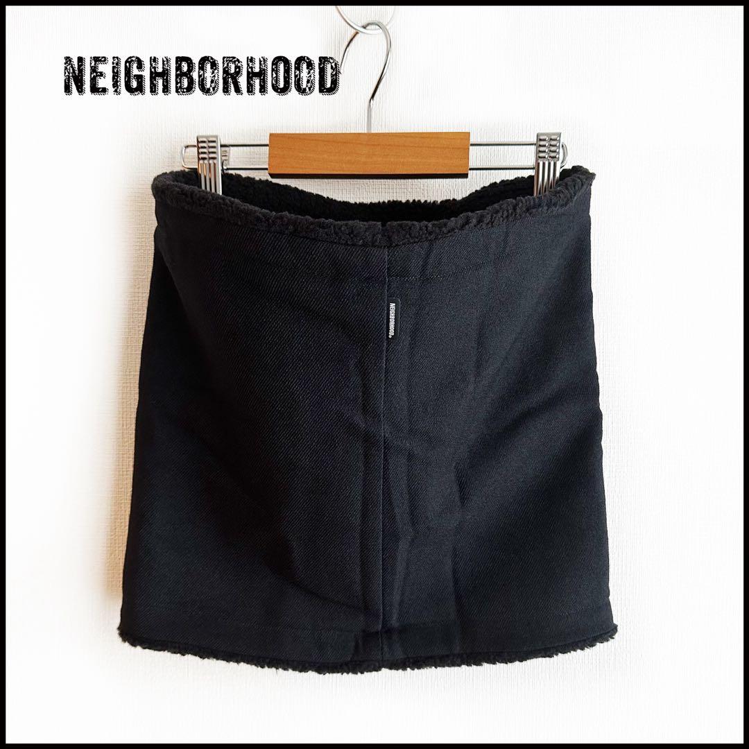 極美品 ネイバーフッド 裏ボアネックウォーマー 防寒 NEIGHBORHOOD