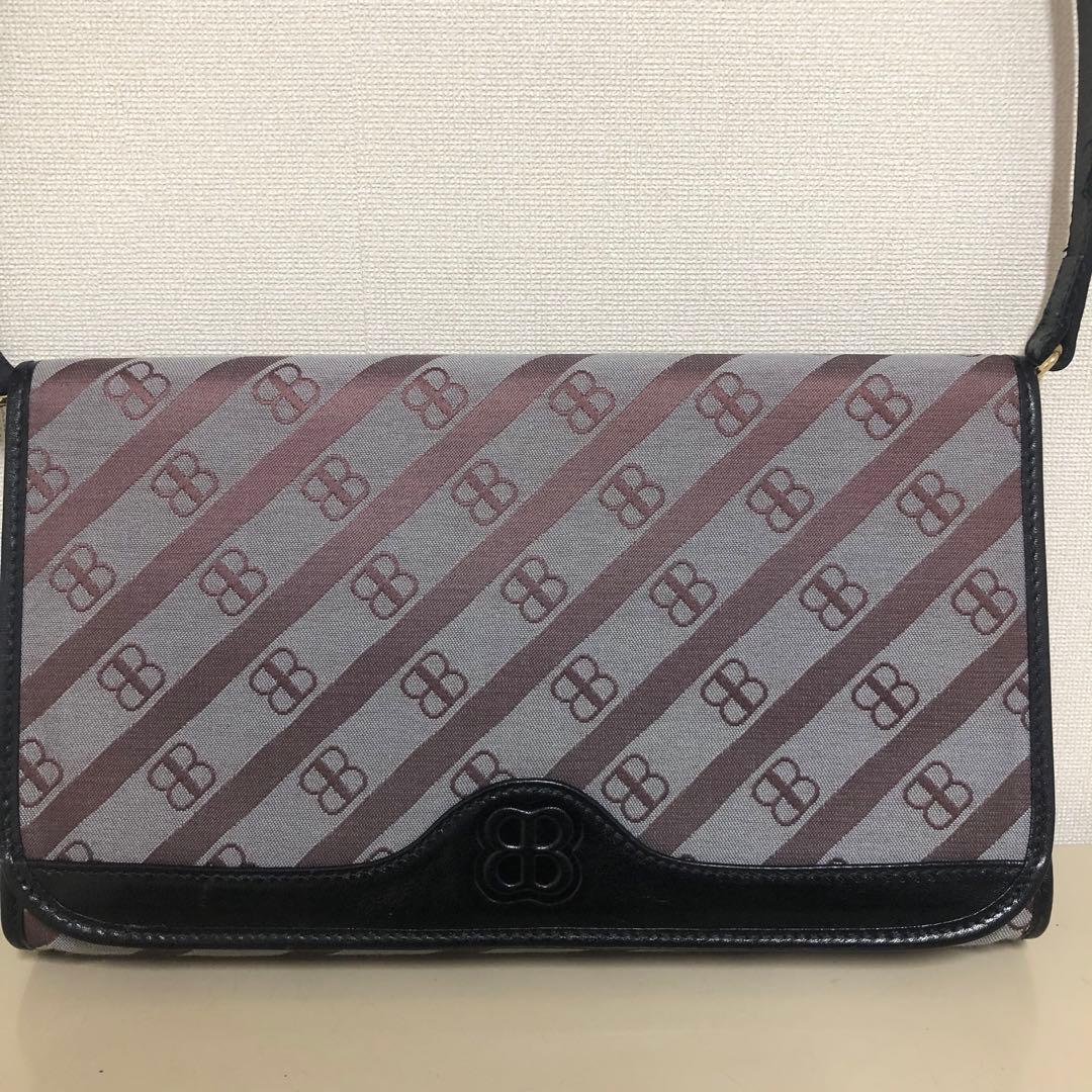 BALENCIAGA ショルダーバッグ ワンショルダーバッグBB柄 レザー