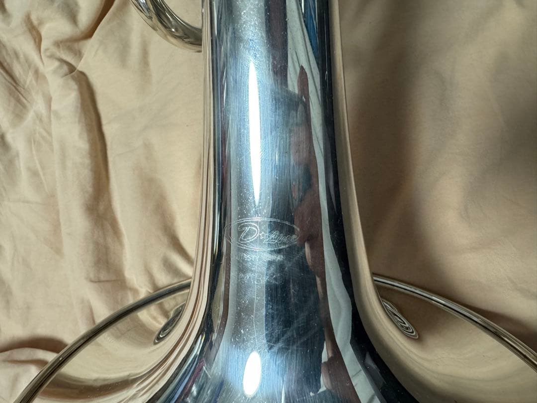 ダイナスティ　マーチング　メロフォンビューグル　M363　Ｇ管　マウスピース付き