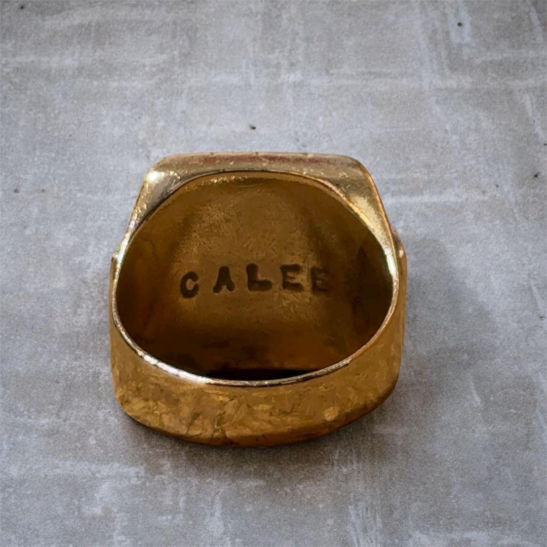 【激レア】キャリー　メキシカンリング　福　真鍮　指輪　シルバー　数量限定　19号