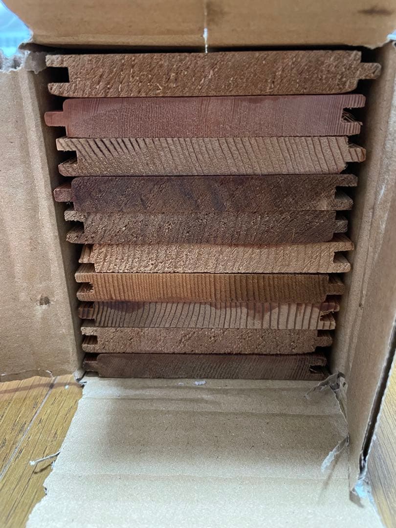 【Yuki Goto 様用】レッドシダー　羽目板　オイル塗装済み