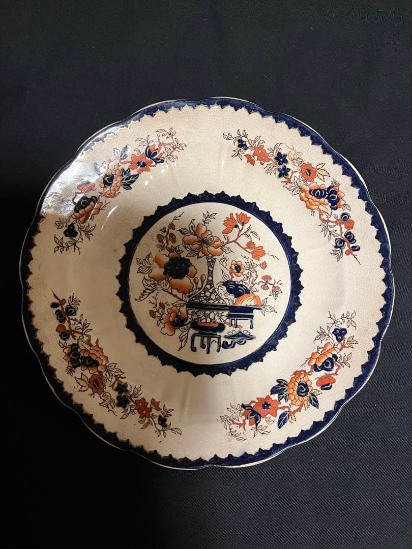 貴重！英国ロイヤルドルトン社のジヤポニズムの皿 Bottle Japan状態良し 貴重！英国ロイヤルドルトン社のジヤポニズムの皿 Bottle Japan状態