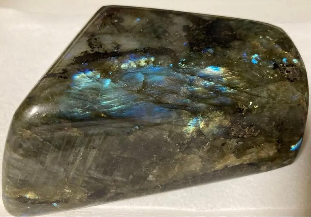 マジックワーカーの石】ラブラドライト マダガスカル産 924g フリー