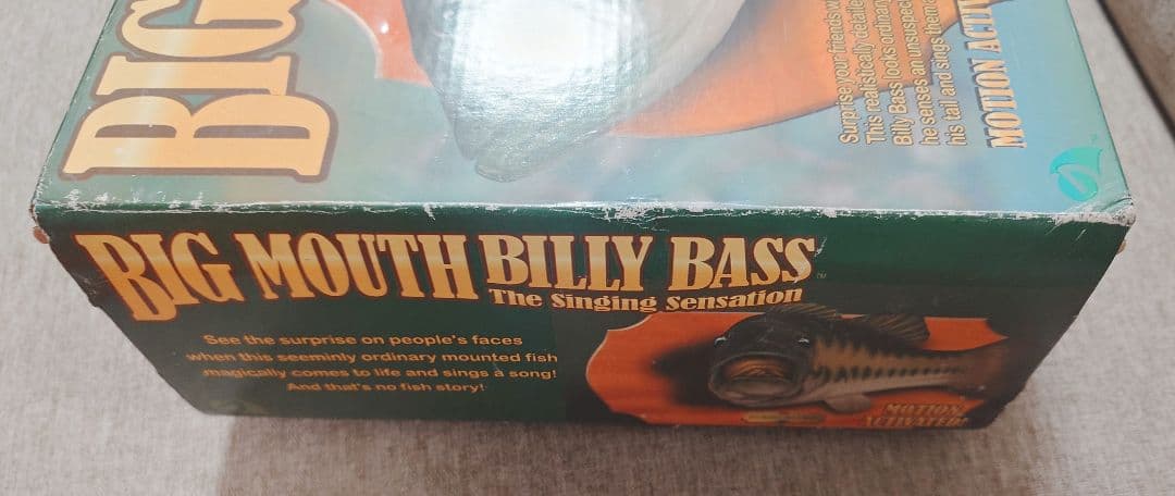 動作確認済み 箱有り BIG MOUTH BILLY BASS おもちゃ