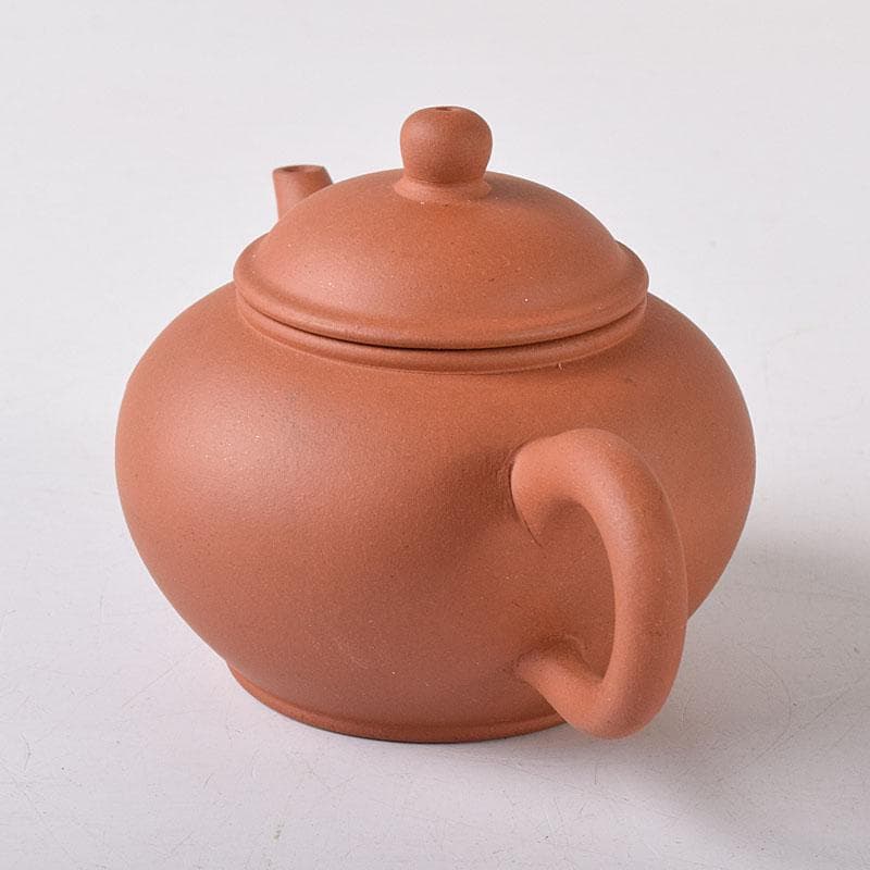 中国　中国宣興銘　紫砂　朱泥　急須　茶壷　V　R8310