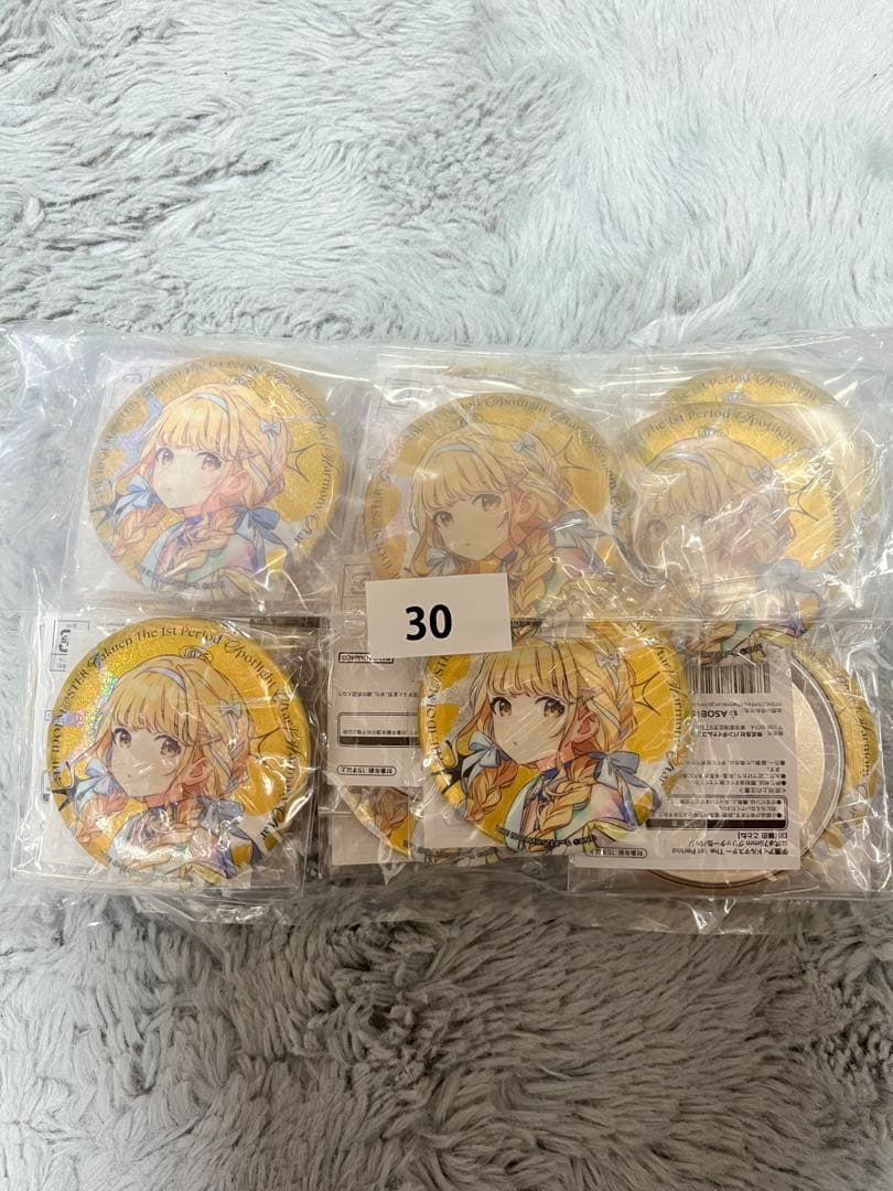 学園アイドルマスター 藤田ことね 1st period 缶バッチ 6個 - メルカリ