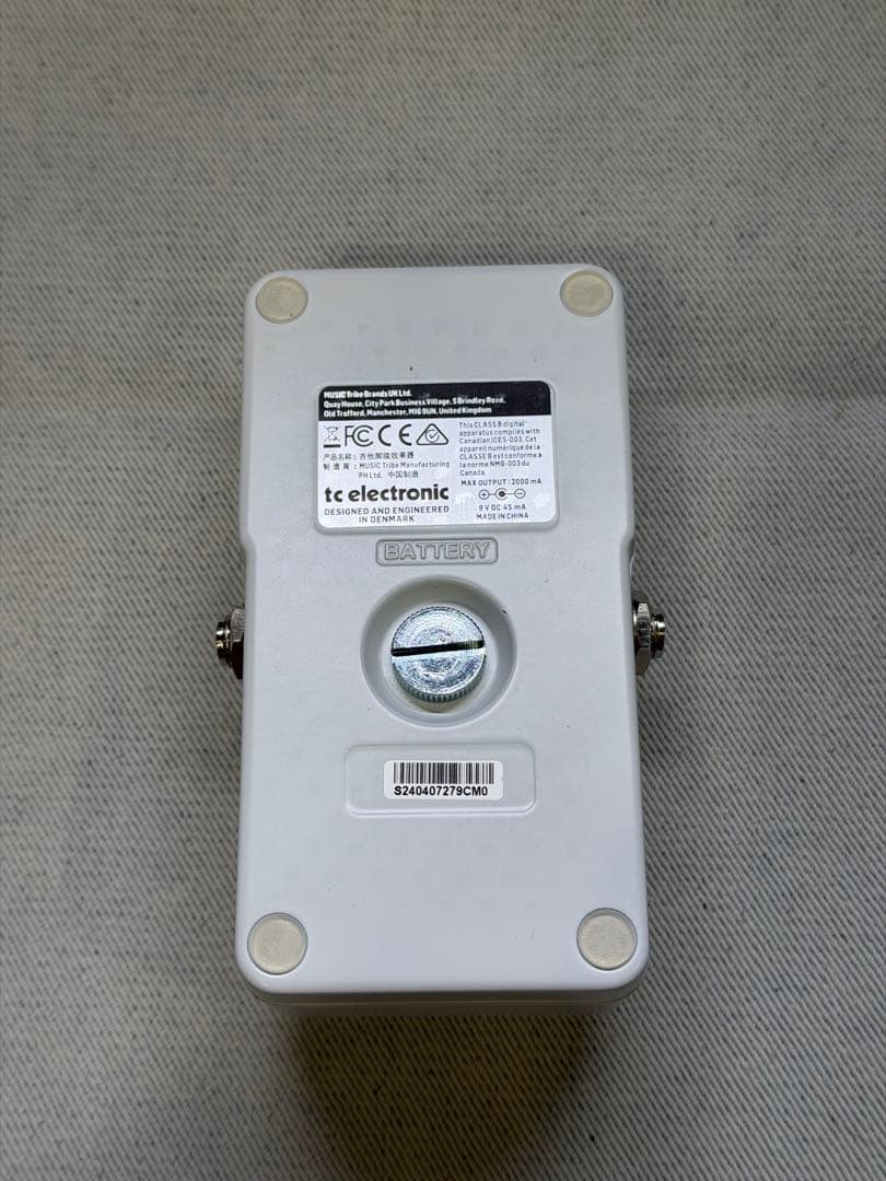 tc electronic polytune 3 ギターエフェクター