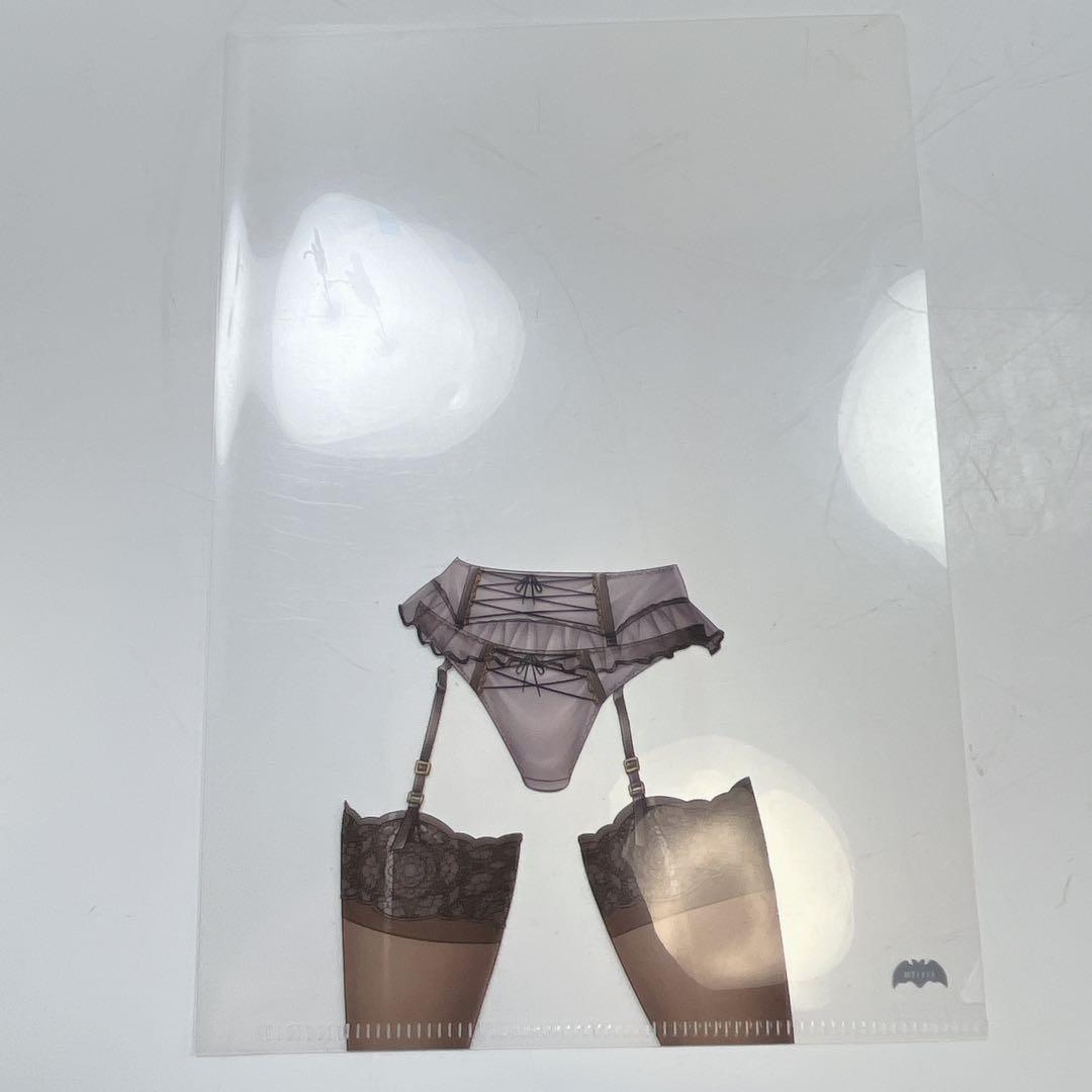 CH2582 対魔忍 ユキカゼ&アサギ　ミニクリアファイルセット