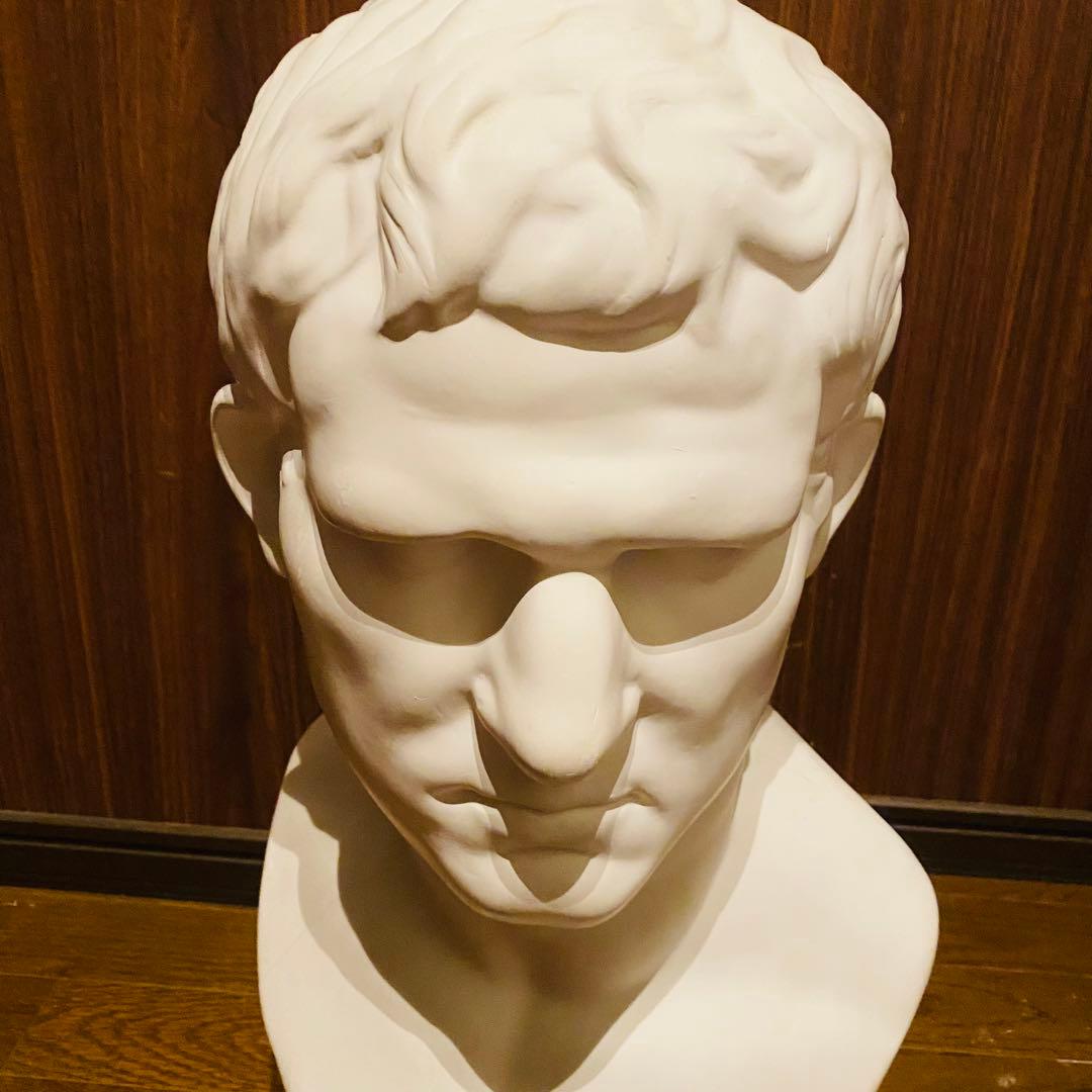 石膏像 アグリッパ デッサン用 アグリッパ 石膏像 胸像 デッサン用