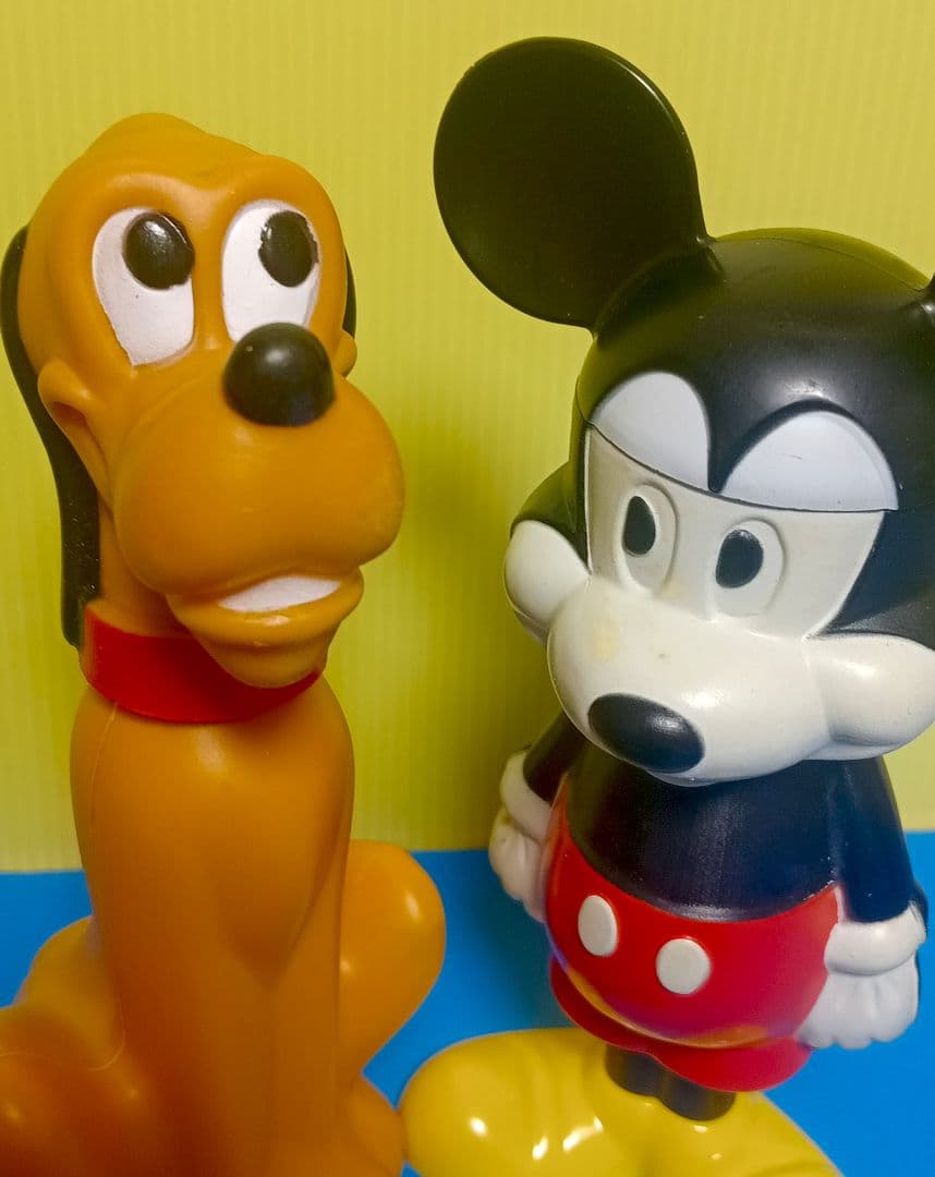 レア 1960s70's米国ビンテージ非売品 プルート&ミッキー ソーキーボトル