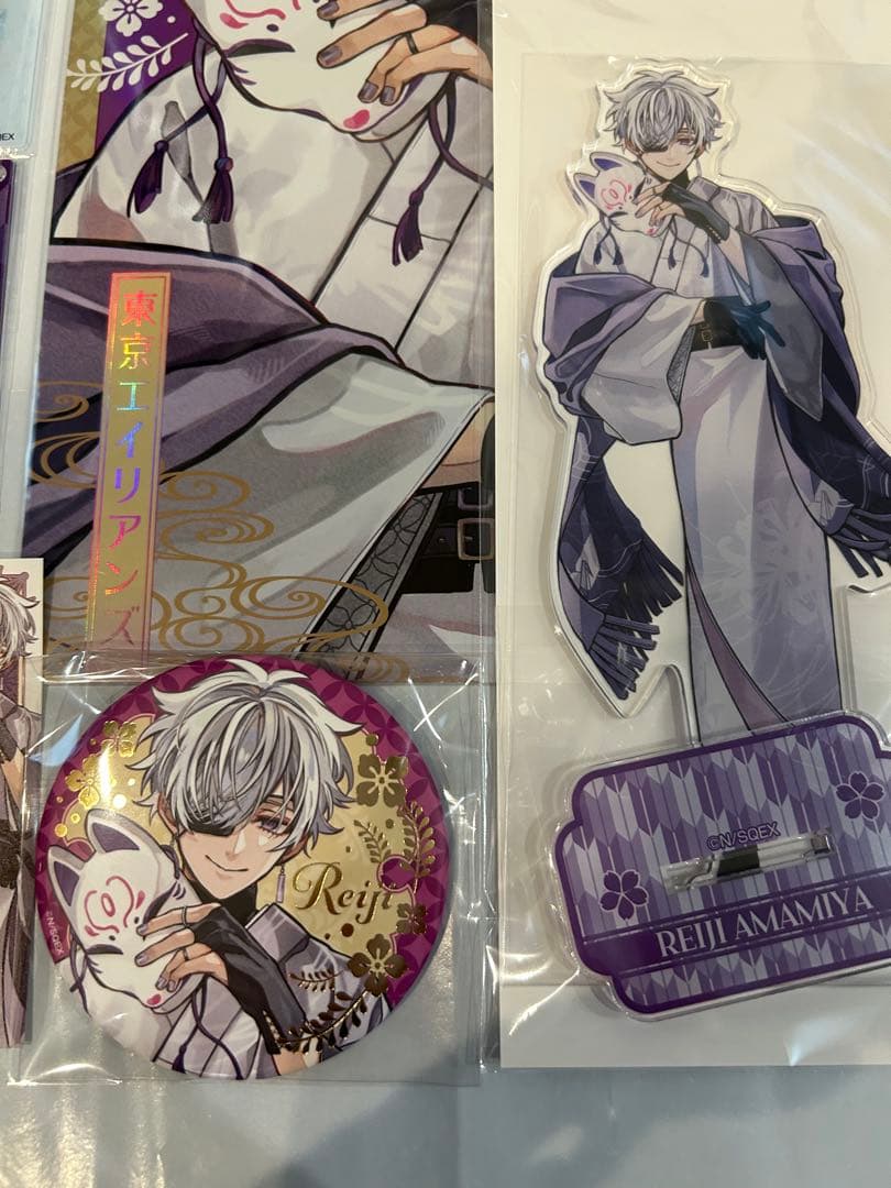 東京エイリアンズ　推し旅　ビッグアクリルスタンド　雨宮零士 ステッカー