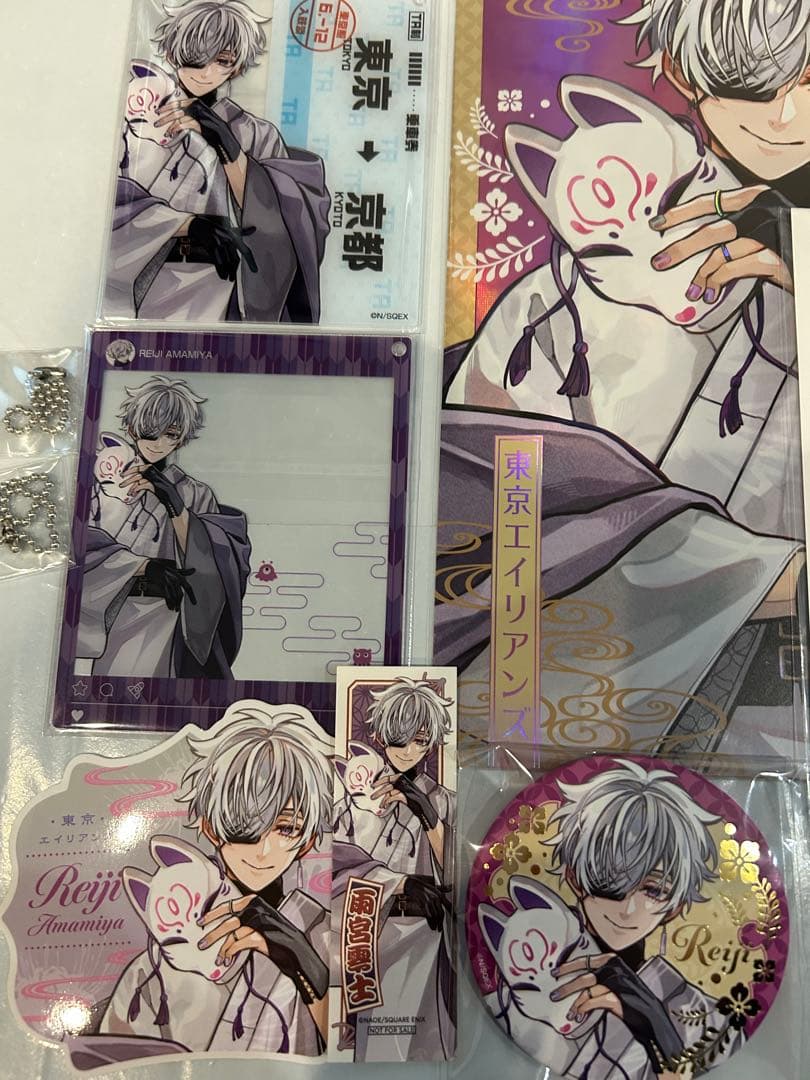 東京エイリアンズ　推し旅　ビッグアクリルスタンド　雨宮零士 ステッカー