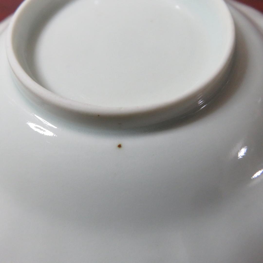 小皿 5枚 白磁器 染付 花形 菊型 花弁縁 古伊万里 江戸 明治 - メルカリ