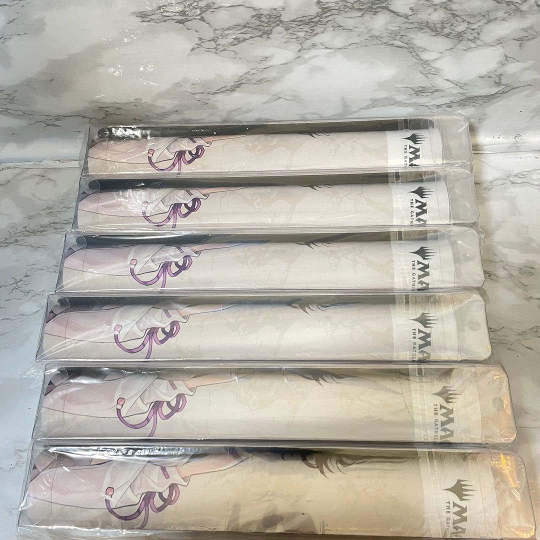 新品未開封品】MTG FF ボーダーレス版 大召喚士、ユウナ プレイマット