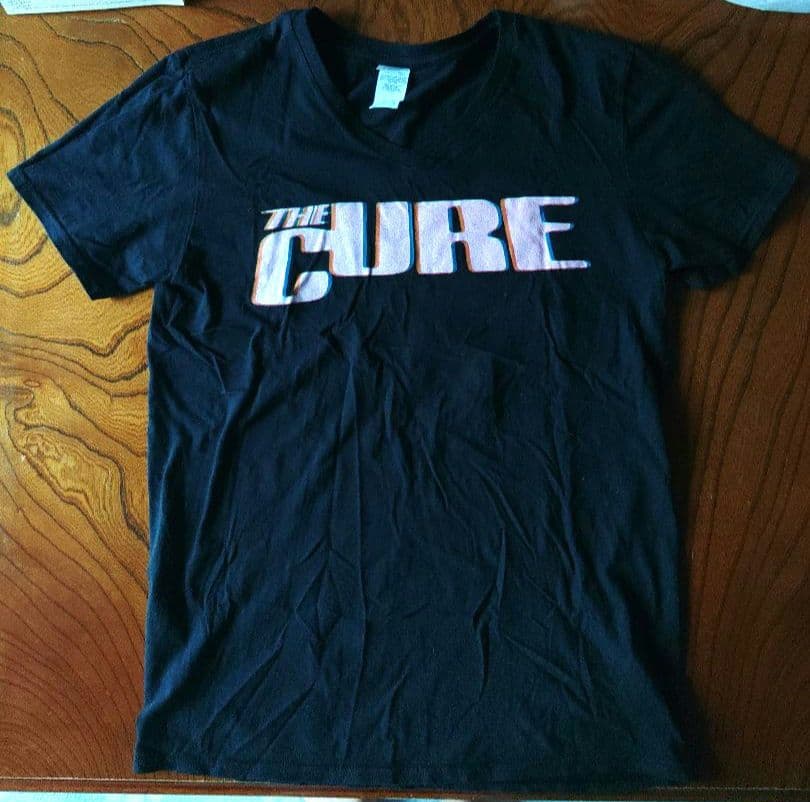 The Cure キュアー　Tシャツ THE CURE ザ・キュアー Tシャツ バンドTシャツ チャコールグレー BOYS