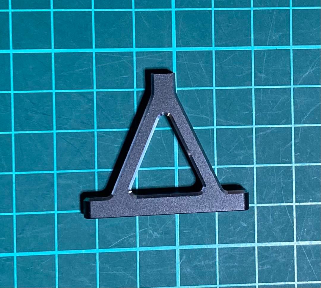 RD2.0用 ヨコモ カーボンシャーシ アッパーデッキ アルミボディポスト