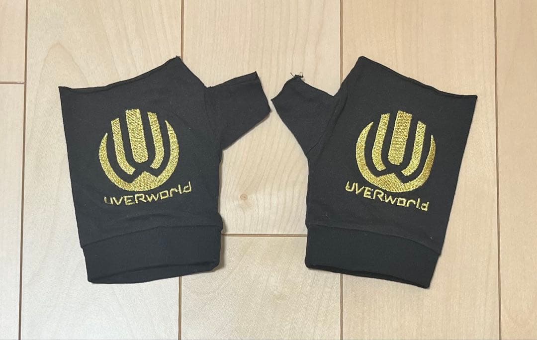 お*ち様 UVERworld グローブ 初代ゴールド復刻ver. ① UVERworld 初代