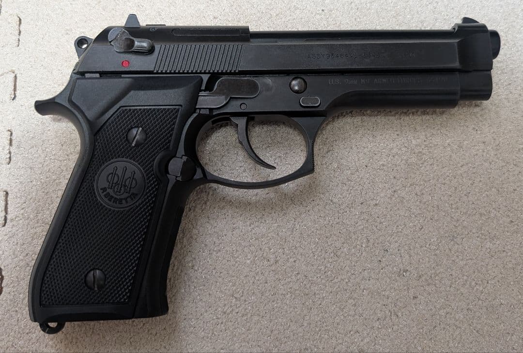 KSC U.S.M9 HW システム7 ガスブローバック ベレッタガンケース付き