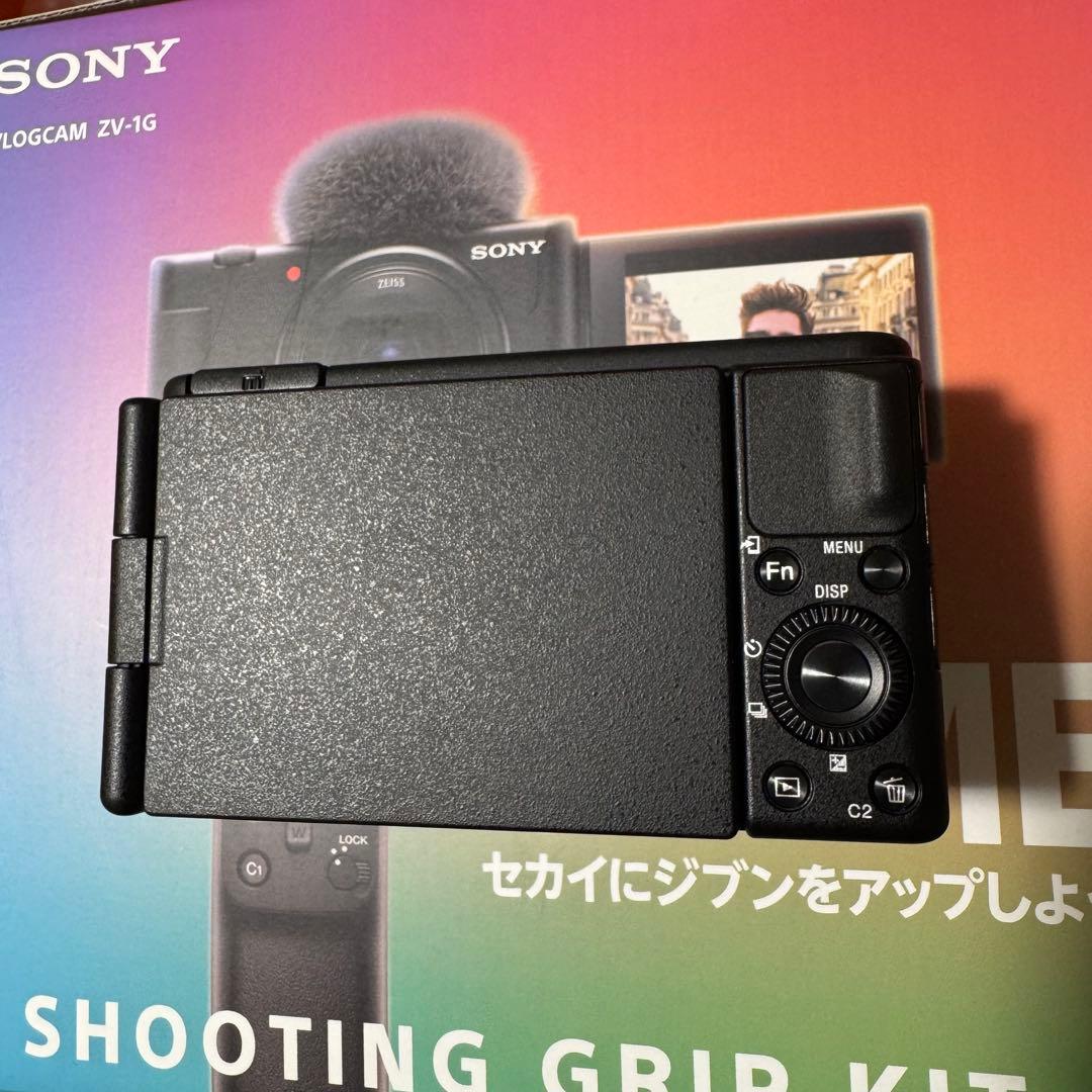 【極美品】 完品 VLOGCAM ZV-1G シューティンググリップキット