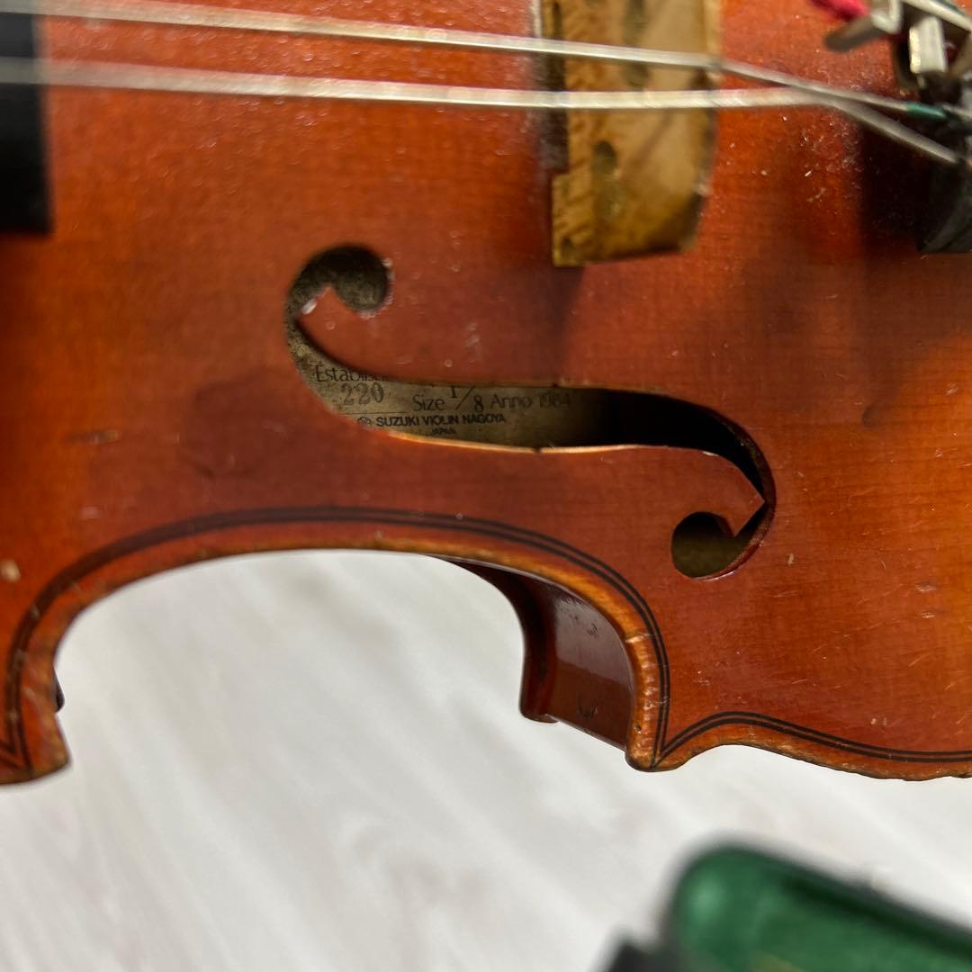 希少　SUZUKI violin No.220 1/8入門 1983年 ケース有