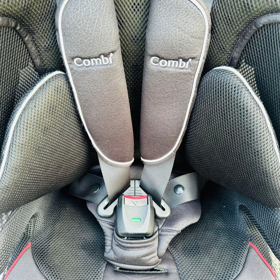 【極美品】Combi ジョイトリップ エッグショック　ジュニアシート ブラック