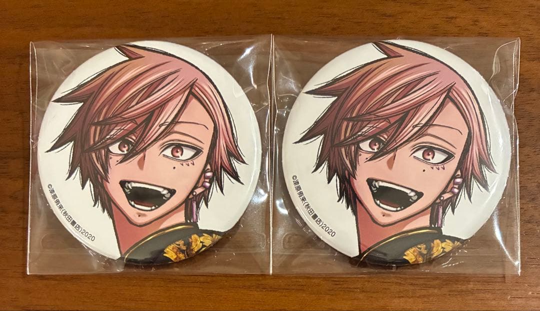 桃源暗鬼 コミケ C107 缶バッジ 花魁坂 2点セット - メルカリ