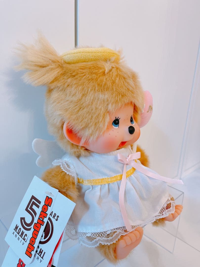 モンチッチ ラブ ハッピー エンジェル M ぬいぐるみ !