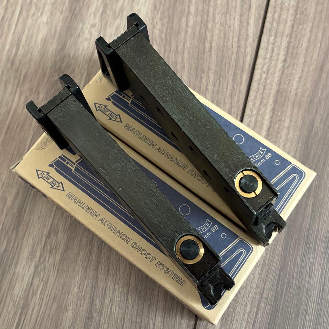 マルゼン ワルサーPPK ブローバック ＋予備マガジン2個