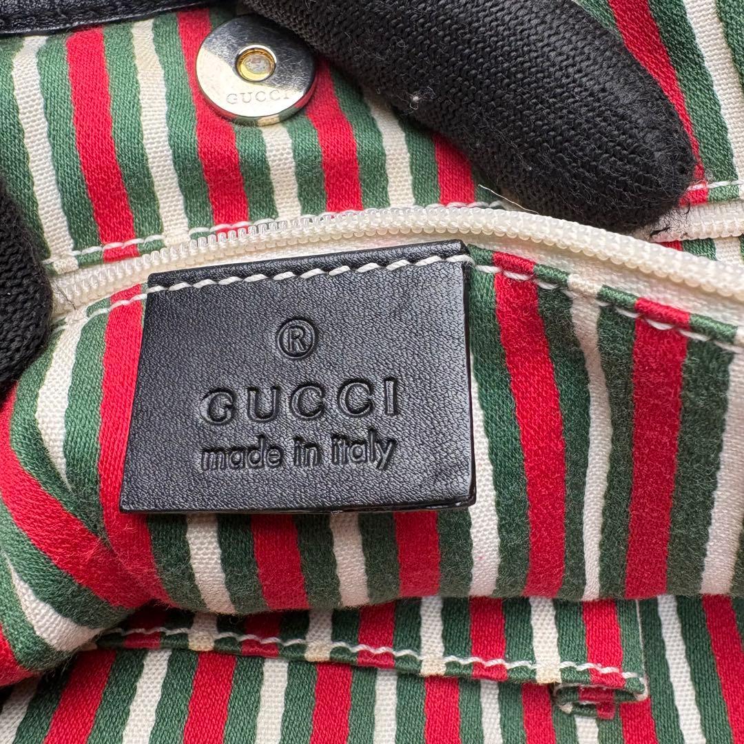 041 極美品 GUCCI インターロッキング トートバッグ ハンドバッグ u6