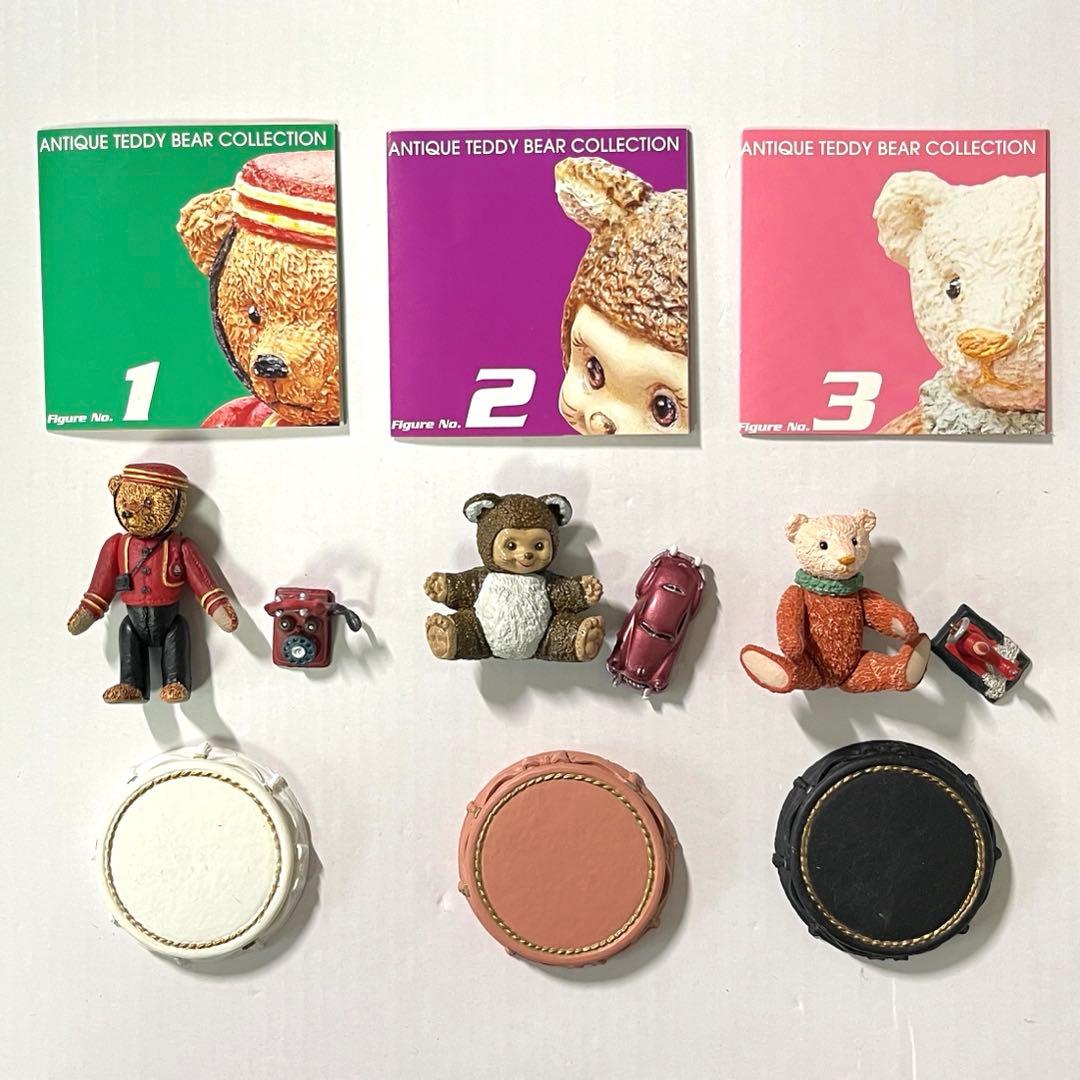 d*7様 KAIYODO アンティークテディベアコレクション 15種 《ミニブッ