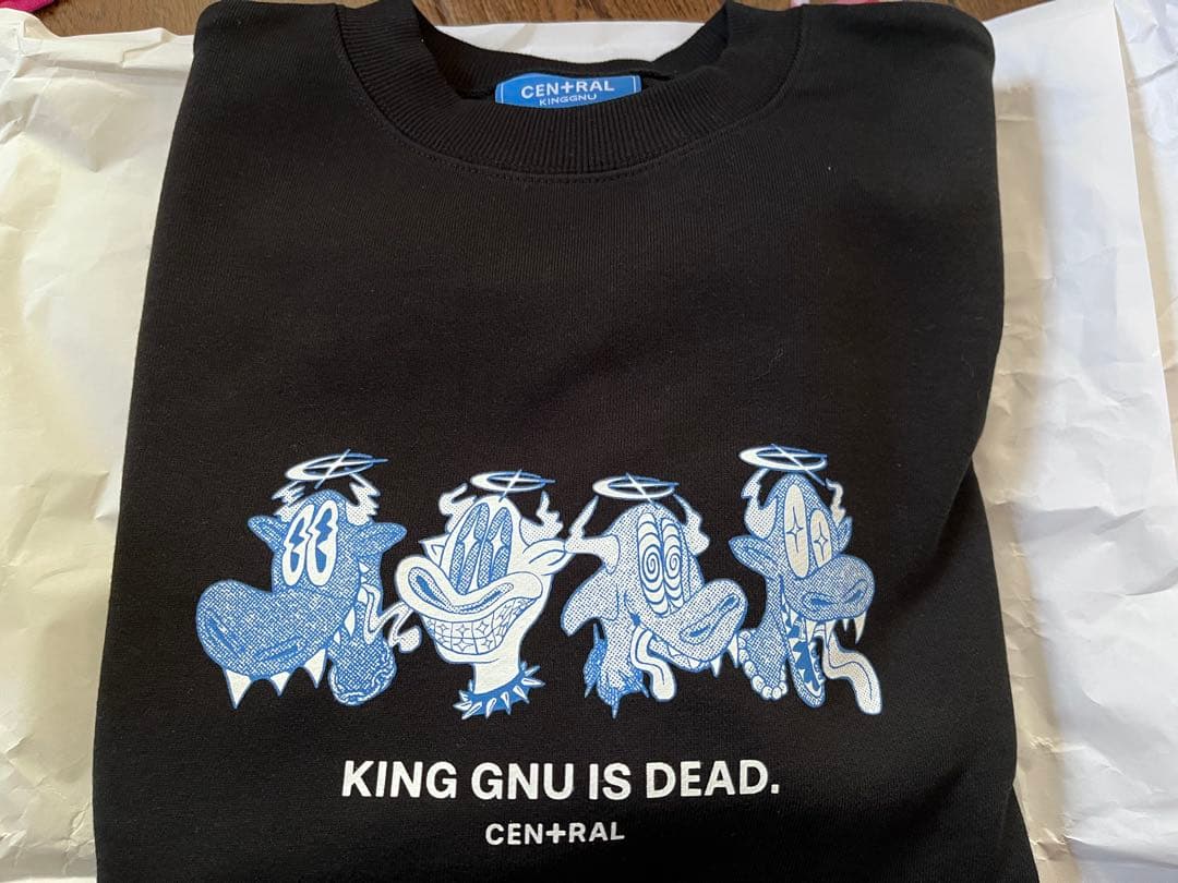 KING GNU トレーナー M ブラック - メルカリ
